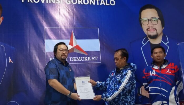 Kantongi 6 Rekomendasi DPC, Erwin Ismail Optimis Calon Tunggal Ketua Demokrat Gorontalo
