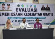 Bupati Boalemo Buka Evaluasi Pemeriksaan Kesehatan Gratis Tingkat Kabupaten 2026