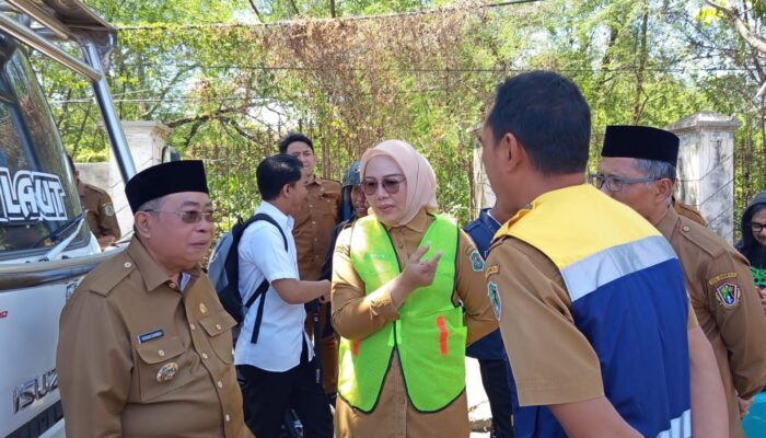 Wali Kota Adhan Tinjau Pekerjaan Jalan Eks Palma, Anggaran dari PAD