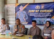 Kapolresta Gorontalo Kota Gelar Jumat Curhat di Siendeng, Tanggapi Keluhan Warga