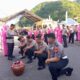 56 Personel Polresta Gorontalo Kota Naik Pangkat, Disambut Tradisi Mandi Kembang
