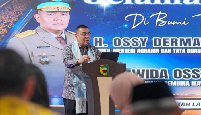 Wamen Ossy Ajak Pemkab Perkuat GTRA untuk Selesaikan Masalah Pertanahan