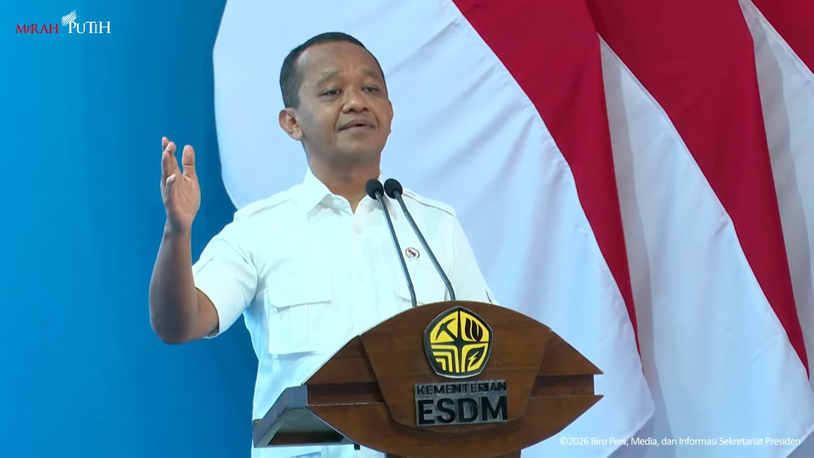 Menteri Energi dan Sumber Daya Mineral (ESDM), Bahlil Lahadalia