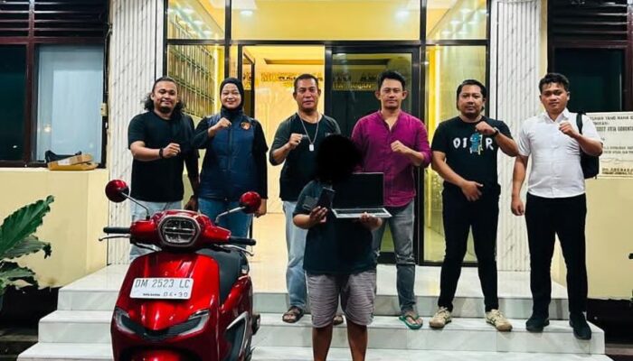 Polisi Bekuk Pencuri Celengan dan Laptop di Kota Gorontalo