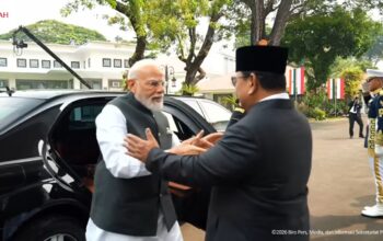 Presiden Prabowo Sambut Kunjungan Kenegaraan PM India Narendra Modi
