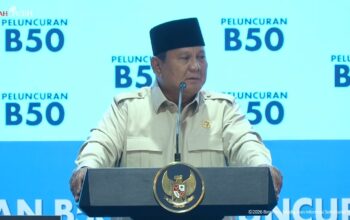Presiden Prabowo resmikan B50