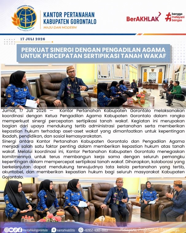 Sertipikasi Tanah Wakaf