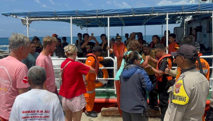 WNA Korban Speed Boat Tenggelam Dievakuasi ke Ampana, Ditangani Medis