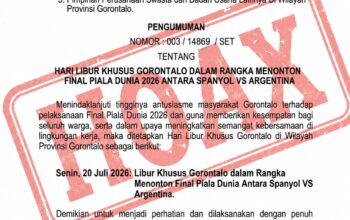 Libur Piala Dunia 2026
