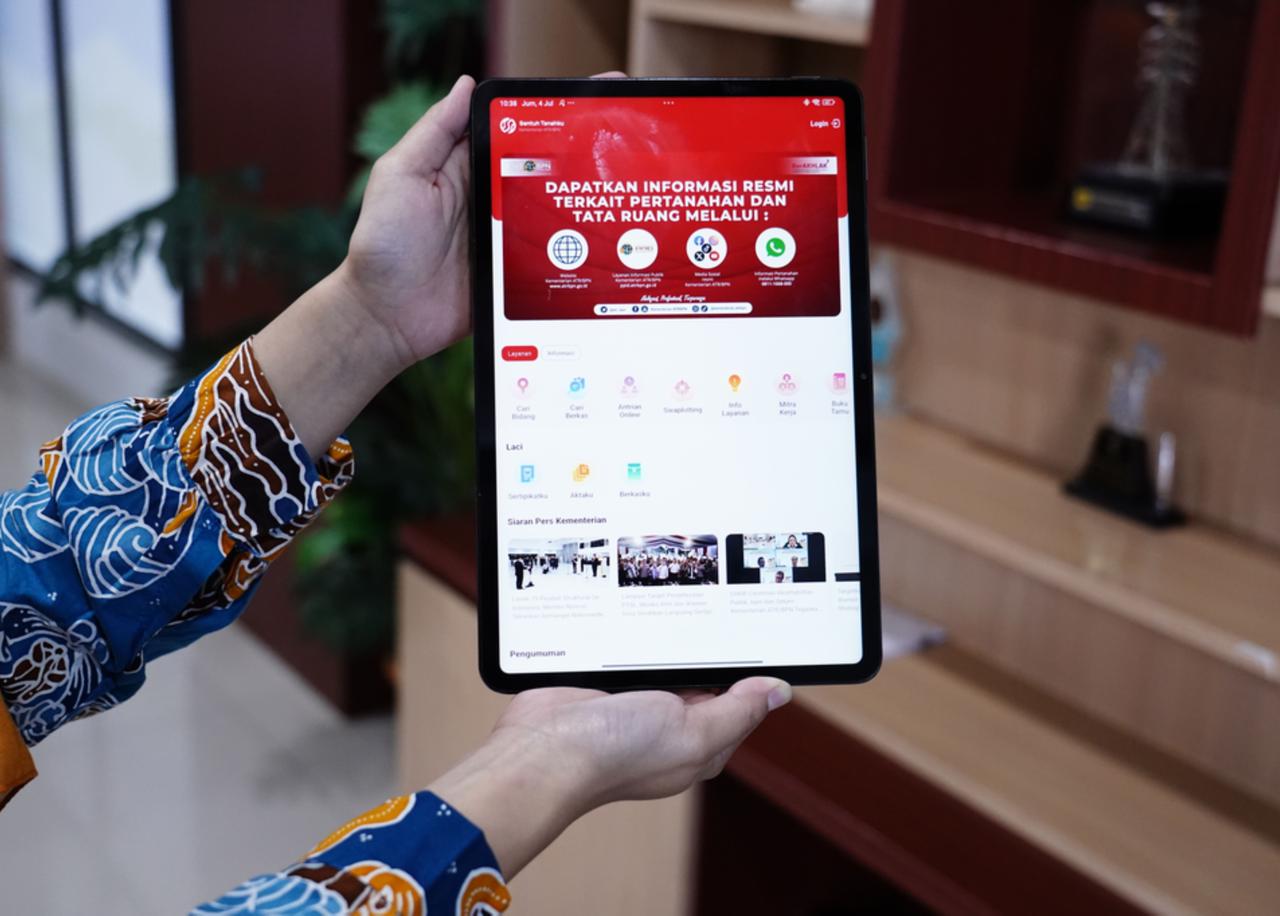 fitur berbagi akses sertipikat pada aplikasi Sentuh Tanahku