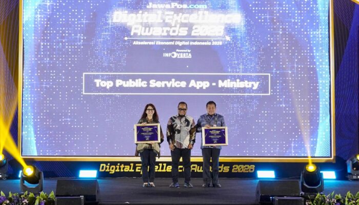 Kementerian ATR/BPN Raih Penghargaan Top Public Service App Lewat Aplikasi Sentuh Tanahku