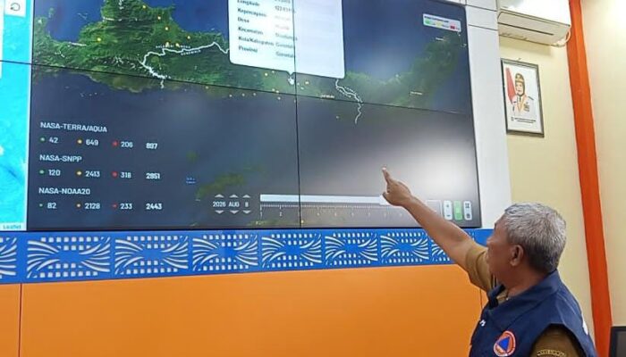 BPBD Gorontalo Ungkap Tiga Penyebab Kebakaran Hutan dan Lahan, Ratusan Titik Api Terdeteksi