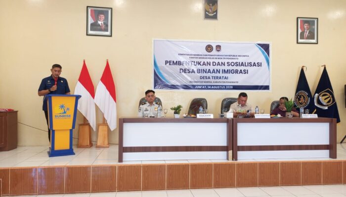 Bentuk Desa Binaan, Imigrasi Pohuwato Minta Waspadai Pekerja Migran Nonprosedural