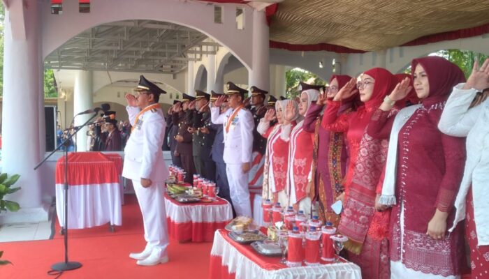 Upacara HUT ke-81 RI Tingkat Boalemo dipusatkan di Tilamuta, Bupati Sebut Efisiensi Anggaran