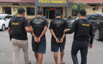 Polres Pohuwato Ringkus Dua Karyawan Pani Gold Mine Diduga Terlibat Narkoba