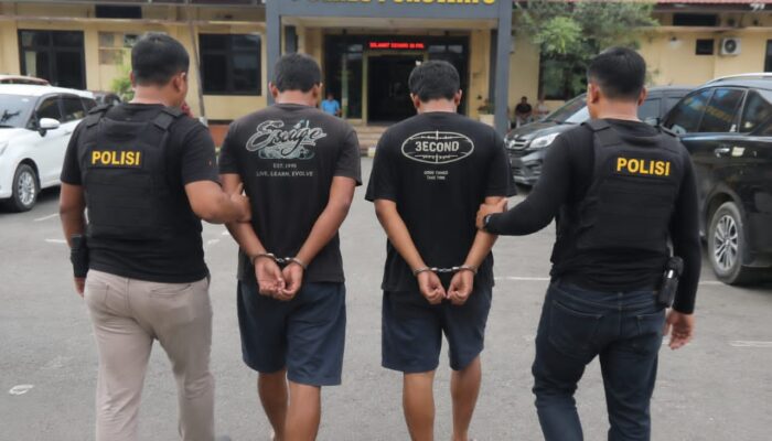 Polres Pohuwato Ringkus Dua Karyawan Pani Gold Mine Diduga Terlibat Narkoba