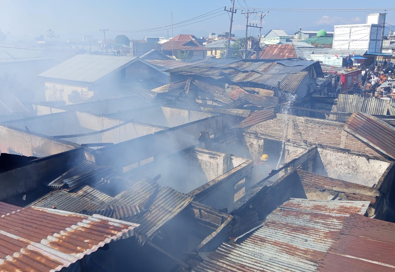 Kebakaran Biawu Gorontalo