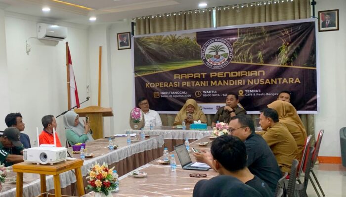 Diskumperindag Gorontalo Dorong Koperasi Petani Sawit jadi Penggerak Ekonomi tanpa Tengkulak