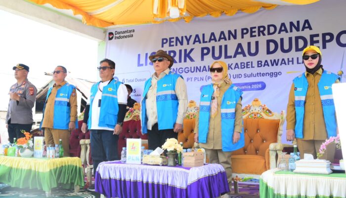 Listrik Menyala di Pulau Dudepo, Komitmen Pemerintah Wujudkan Pemerataan Pembangunan