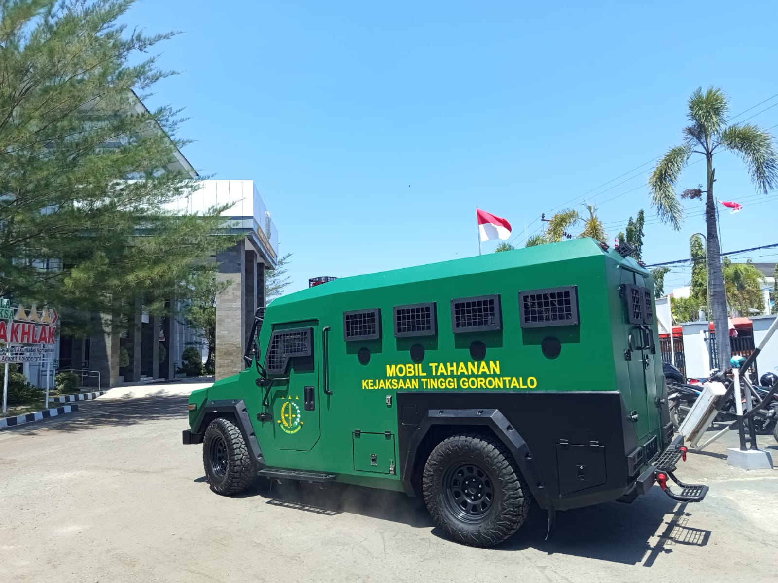Mobil Tahanan Kejati Gorontalo