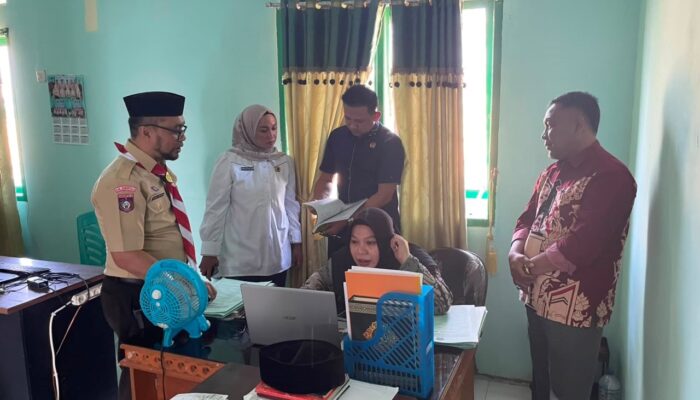 Percepat Sertipikasi Tanah Wakaf, BPN Gorontalo Monitoring KUA Telaga Jaya dan Telaga Biru