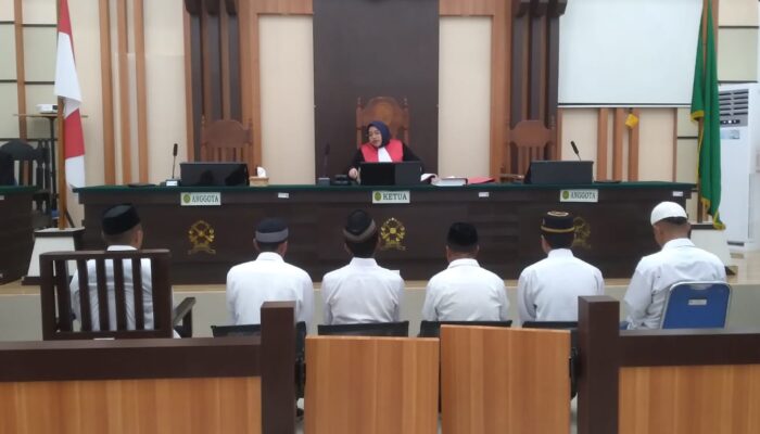 Kasus PETI di Boalemo, 10 Terdakwa Dituntut 10 Bulan Penjara dan Denda Rp50 Juta