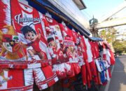 Diburu Pembeli, Permintaan Baju Bernuansa Merah Putih Meningkat di Gorontalo 