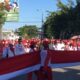 Bupati Bone Bolango Pimpin Pembentangan Bendera Merah Putih 50 Meter