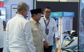 Presiden Prabowo Launching Motor Listrik Nasional dan Ekosistem Pendukung di Cikarang