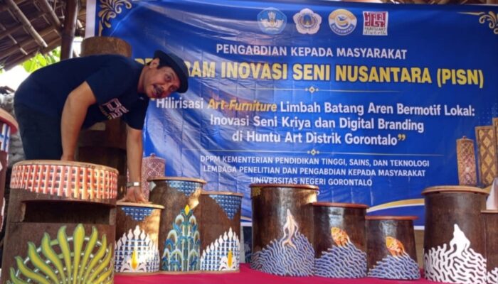 Program Inovasi Seni Nusantara:  Limbah Batang Aren jadi Produk Bernilai Ekonomi