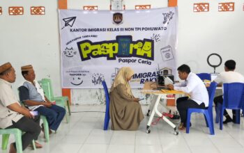 Paspor Ceria, Cara Imigrasi Pohuwato Dekatkan Pengurusan Paspor ke Masyarakat