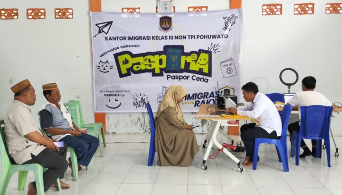 Paspor Ceria, Cara Imigrasi Pohuwato Dekatkan Pengurusan Paspor ke Masyarakat