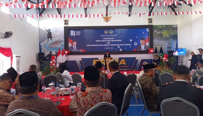 666 Warga Binaan Lapas di Gorontalo Dapat Remisi HUT ke-81 RI
