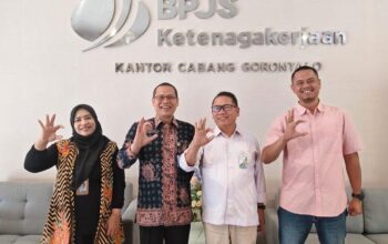 Perkuat Sinergi Dukung Sensus Ekonomi 2026, Kepala BPS Gorontalo Sambangi BPJS Ketenagakerjaan