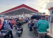 Antrean BBM Gorontalo