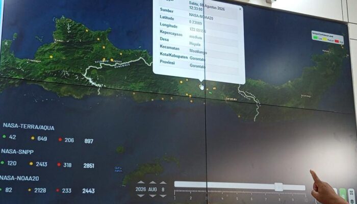 Juli-September 2026, BPBD Catat 69 Kebakaran Lahan Terjadi di Gorontalo