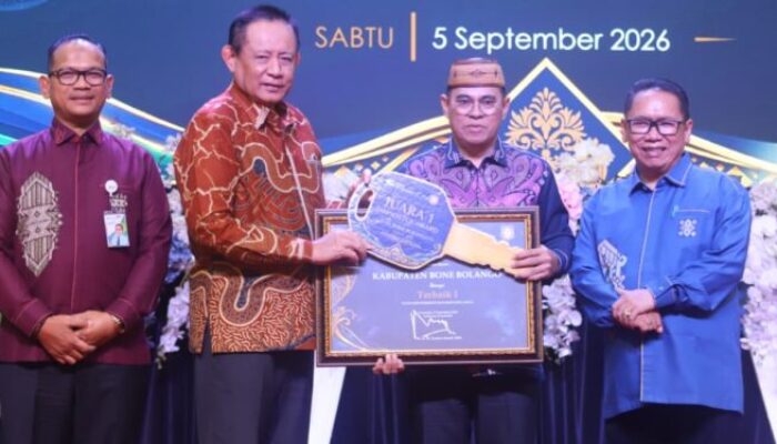 Bone Bolango Terbaik Satu Jamsostek Award 2026, Perluas Perlindungan Pekerja Informal