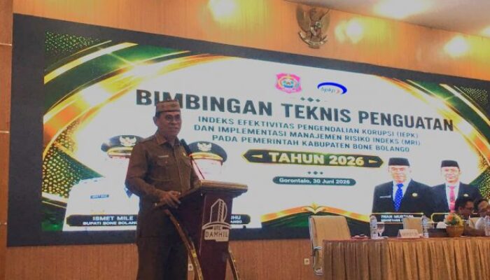 Cegah Korupsi, Pemkab Bone Bolango Jadikan Manajemen Risiko sebagai Budaya Kerja