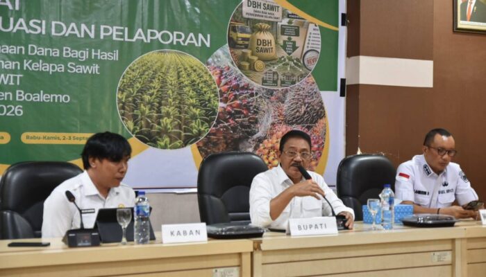Bupati Boalemo Minta DBH Sawit Segera Direalisasikan dan Dipertanggungjawabkan