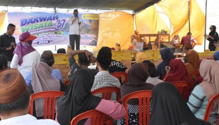 Bupati Boalemo Apresiasi Dakwah Wisata Muhammadiyah, Salurkan Bantuan untuk Warga