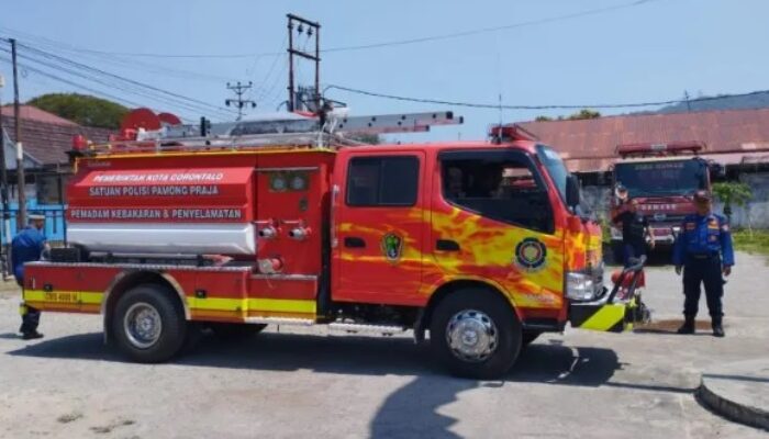 Pemkot Gorontalo Tambah Armada Damkar Rp1 Miliar, Dibeli Pakai PAD