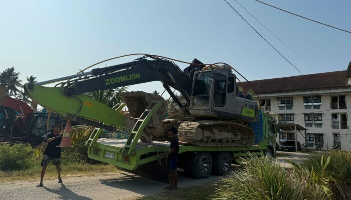 Polres Pohuwato Amankan Excavator di PETI Hulawa Berkat Laporan Pani Gold Mine