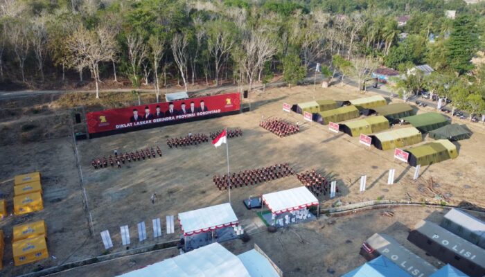 Tiga Hari Digembleng di Alam Terbuka, Ratusan Kader Gerindra Gorontalo Tetap Kompak dan Ceria