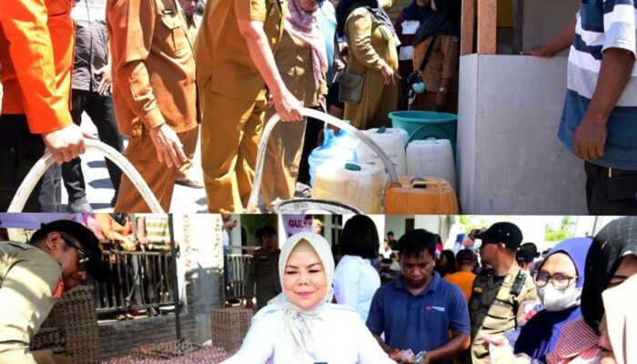 Gerak Cepat Gusnar-Idah Hadapi Kemarau: Perkuat Pasar Murah, UMKM dan Air Bersih