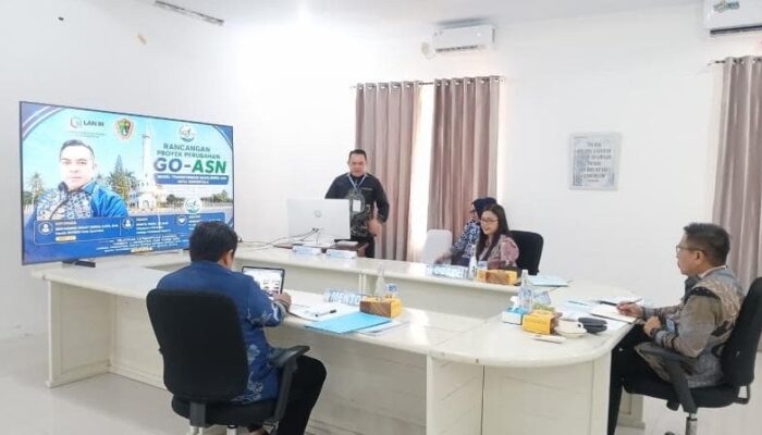 BKPSDM Kota Gorontalo Gagas Inovasi GO-ASN, Kurangi Beban Administratif ASN