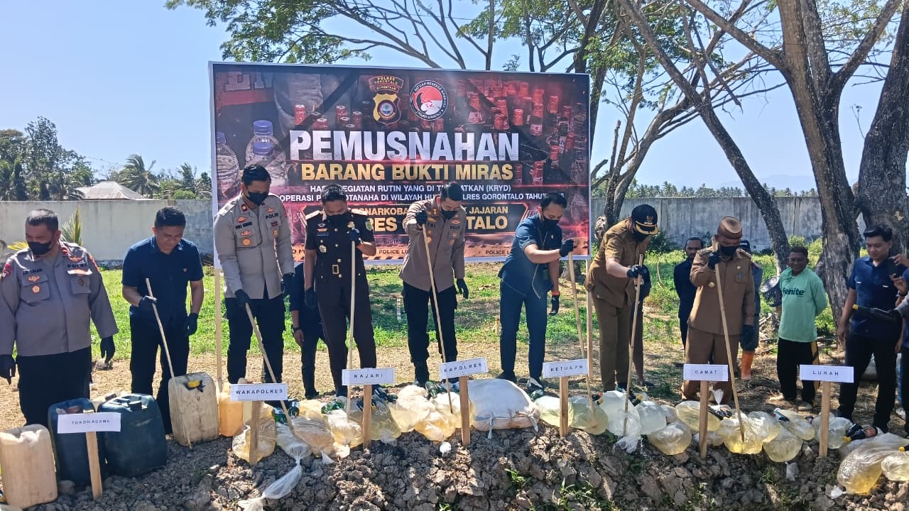 Pemusnahan Miras