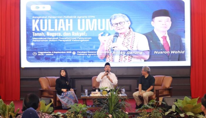 Rocky Gerung: Konflik Agraria Bukan Sekadar Perebutan Tanah, tapi Benturan Pemaknaan