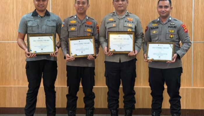 Empat Satker Polda Gorontalo Raih Treasury Award 2026 di KPPN Gorontalo