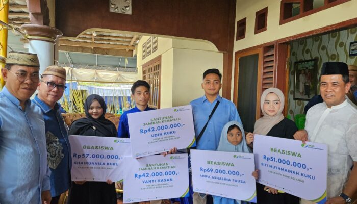 Doa 40 Hari Alm Undin Kuku, Keluarga Terima Manfaat BPJS Ketenagakerjaan Rp261 Juta