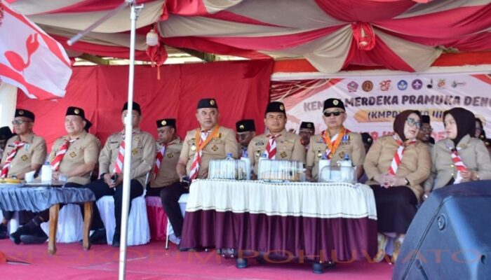 Penganugerahan dan Pelantikan Pramuka Garuda Hari Pramuka ke-65 di Pohuwato